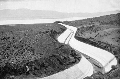 LA Aqueduct from Owens Valley